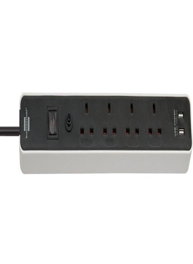 Ecolor BS Standard Power Extension 4 Sockets 2USB 3 Meter Black/White - pzsku/Z164026F32421F1BD3789Z/45/_/1683099563/da02c3e9-da8a-495a-89d0-f1f8887abf1c