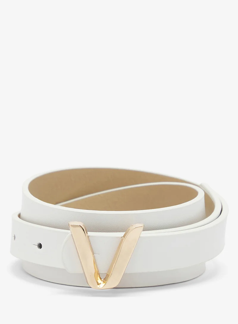 ايلا حزام خصر كلاسيكي بلمسة ذهبية