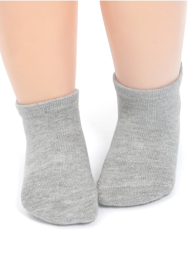RATSAW 6 Pairs Kids Non-Slip Socks Toddler Anti Skid Sticky Socks Unisex Children Socks Winter Socks Cotton Socks Set Grip Crew Socks with Non-Slip Soles  - Image 5
