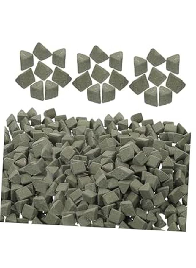 Triangle Polishing Abrasive Media Gemstone Tumbling Reusable Buffing Material 1 Bag - Image 1