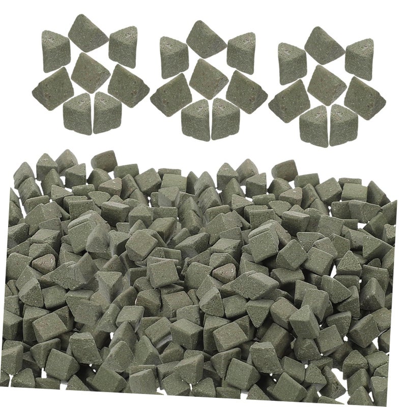 Triangle Polishing Abrasive Media Gemstone Tumbling Reusable Buffing Material 1 Bag - Image 2