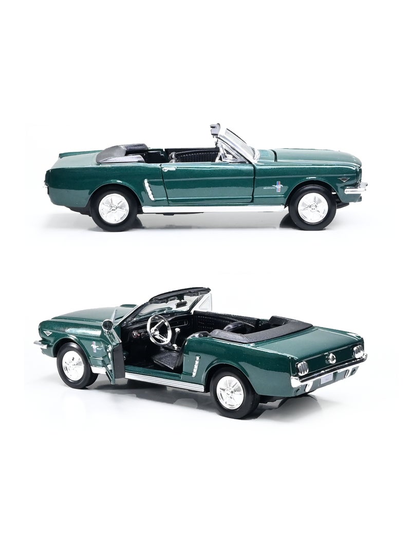 MOTORMAX 1:24 Scale Die-Cast 1964½ Ford Mustang Convertible Model Car – Classic Collectible by Motormax - Image 2