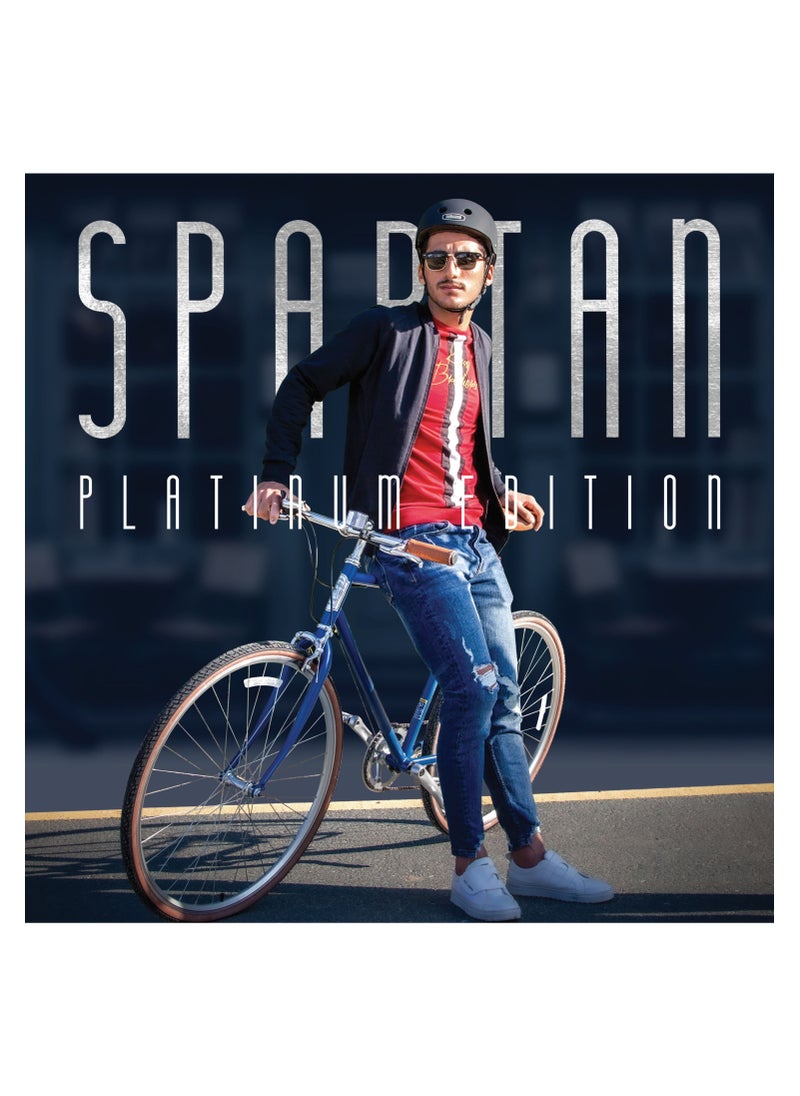 دراجة Spartan 700C Platinum City Bicycle باللون الأزرق البحري غير اللامع - pzsku/Z1640A8F793A469BF523BZ/45/_/1671442505/4a4205bb-52aa-42a3-9fec-34967f942c15