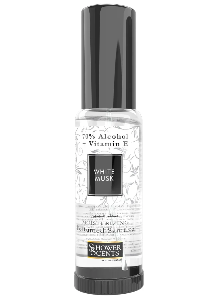Shower Scents Shower Scents White Musk Moisturizing Perfumed Hand Sanitizer Spray 30ml