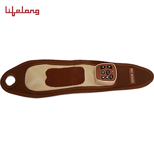 Lifelong Battery Powered Rechargeable Pain Relief Wrist Massager, Brown - Image 2