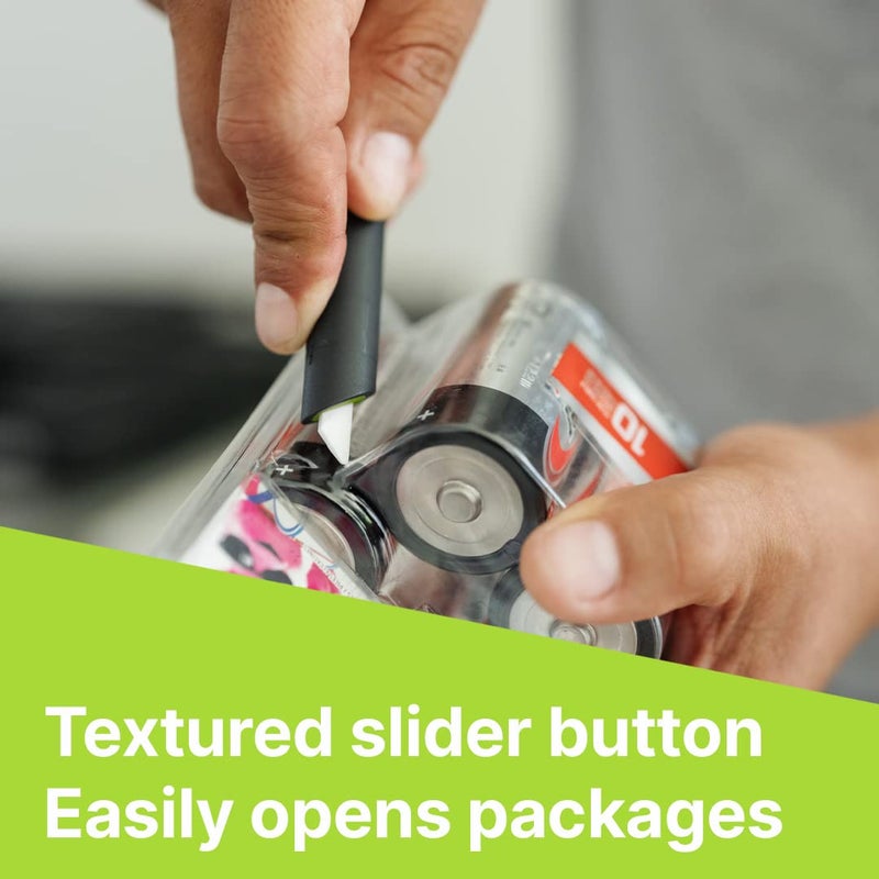 Slice قاطع قلم سلايس 10512، شفرة سيراميك قابلة للسحب تلقائيًا، سكين أمان، تبقى حادة حتى 11 مرة أطول من الشفرات الفولاذية - Image 4