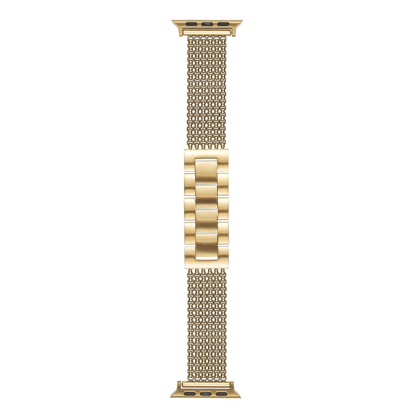 erorex For Apple Watch 46Mm / 49Mm / 45Mm / 44Mm 6-Chain Stainless Steel Watch Band(Gold) - Image 1