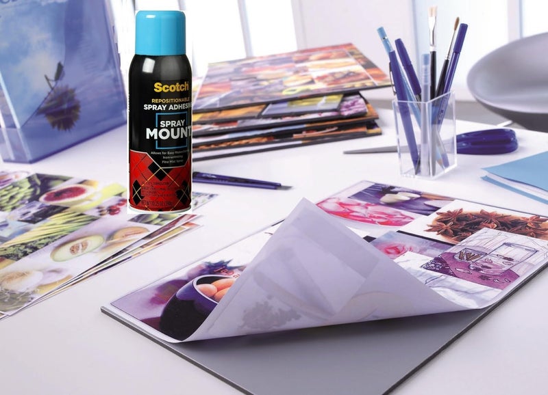 Scotch Spray Mount Repositionable Adhesive 10.3oz (305g) - Ideal for Mock-ups and Presentations - Image 4