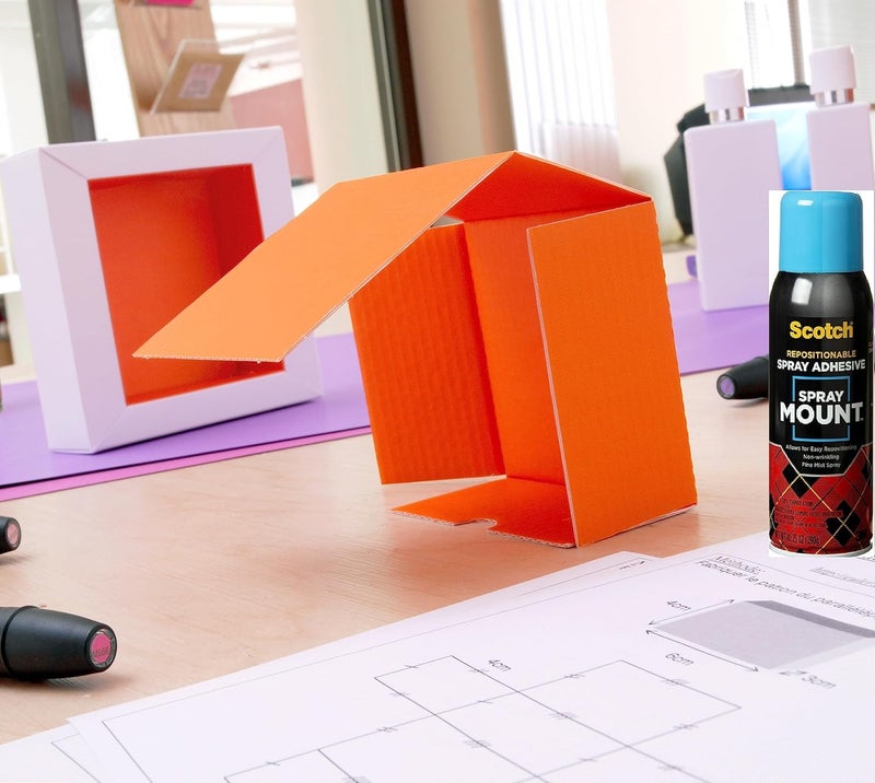Scotch Spray Mount Repositionable Adhesive 10.3oz (305g) - Ideal for Mock-ups and Presentations - Image 5