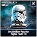 4D Build Star Wars Stormtrooper Helmet 3D Model Kit with Stand Star Wars Collectibles Desk Dcor Adult Puzzles Building Toys 121 Pieces 3D Puzzles Gift Ideas for Ages 12 Up - Image 4