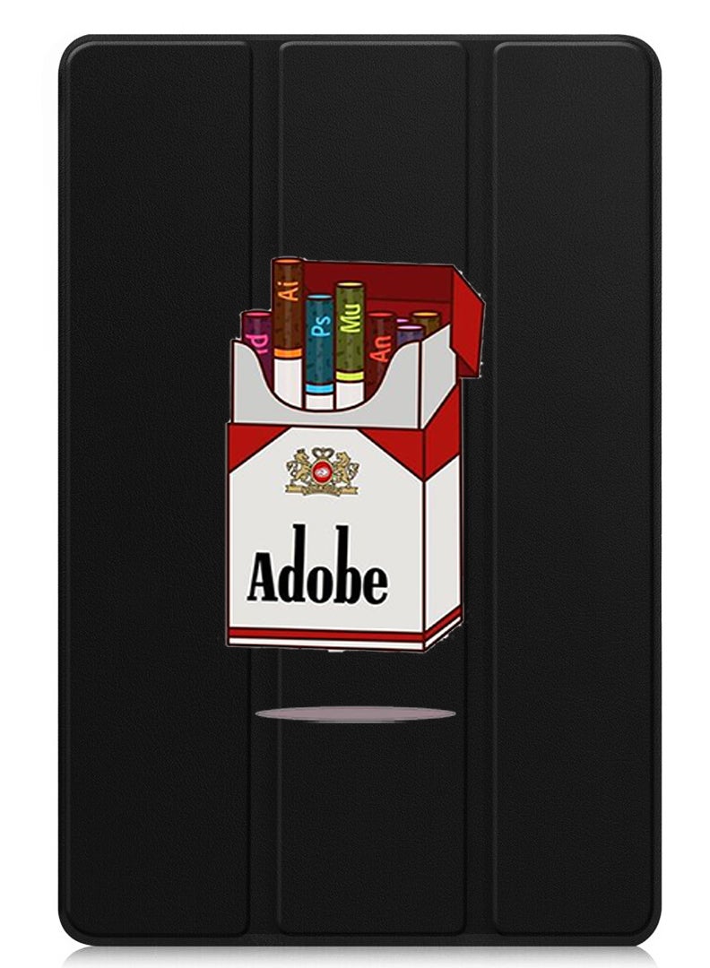 Theodor Protective Flip Case For Apple iPad mini 7th Generation (A17 Pro 2024 / Mini 6 2021 6th Generation) With Trifold Stand Auto Wake Sleep Shockproof Cover Adobe - Image 1