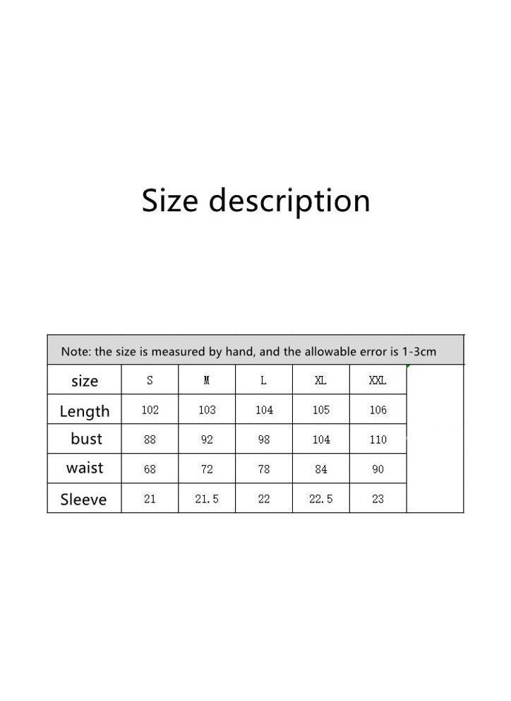 Generic Elegant Button Detail Dress Green Work  Casual Dress Cocktail Swing Dress  - Image 3