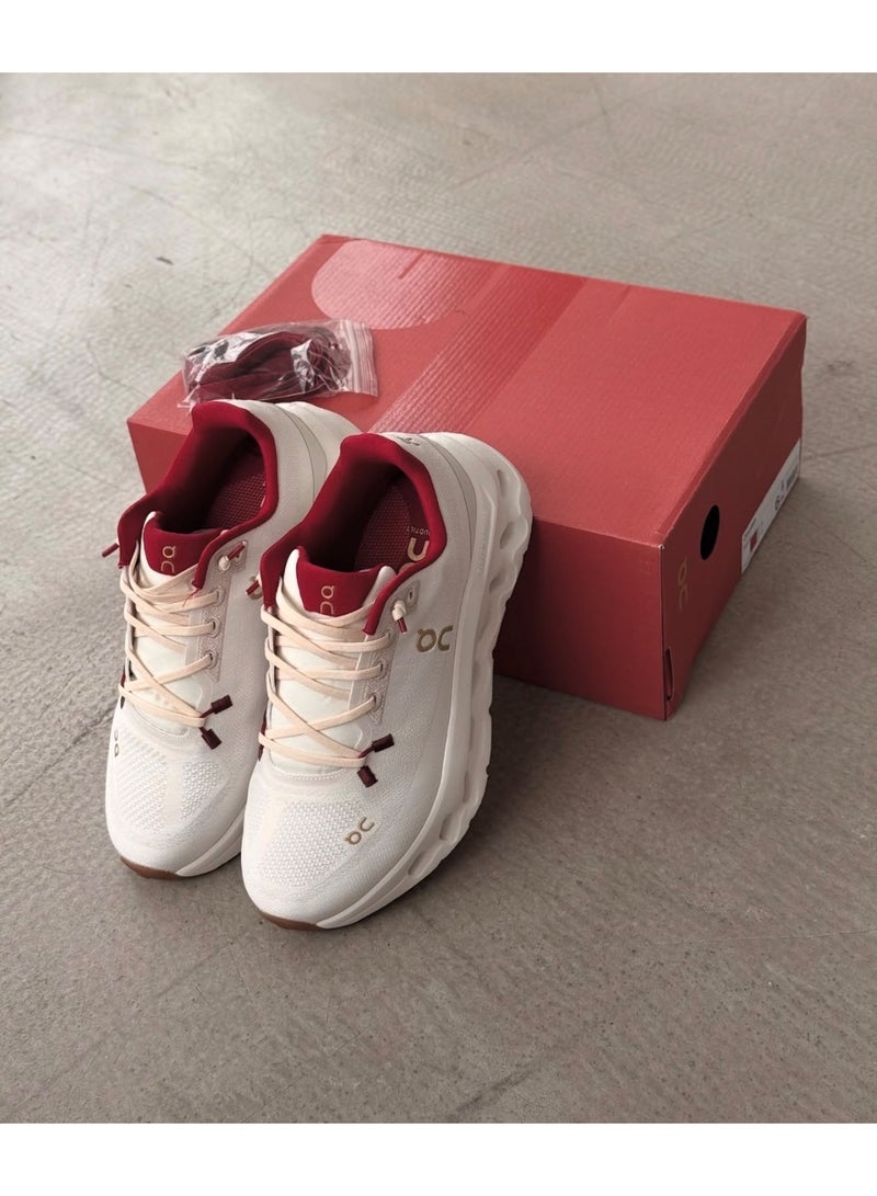 اون راننج On Running Cloudtitl Pearl/ivory white&red sneaker - Image 2