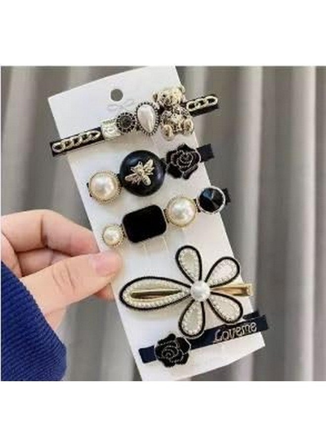 SHIDARA 11 Piece Korean Style Pearl Hair Clips Large Hair Clips Pins Barrette Hair for Women Girls Fashion Hair Accessories Hair Accessories set - Image 3
