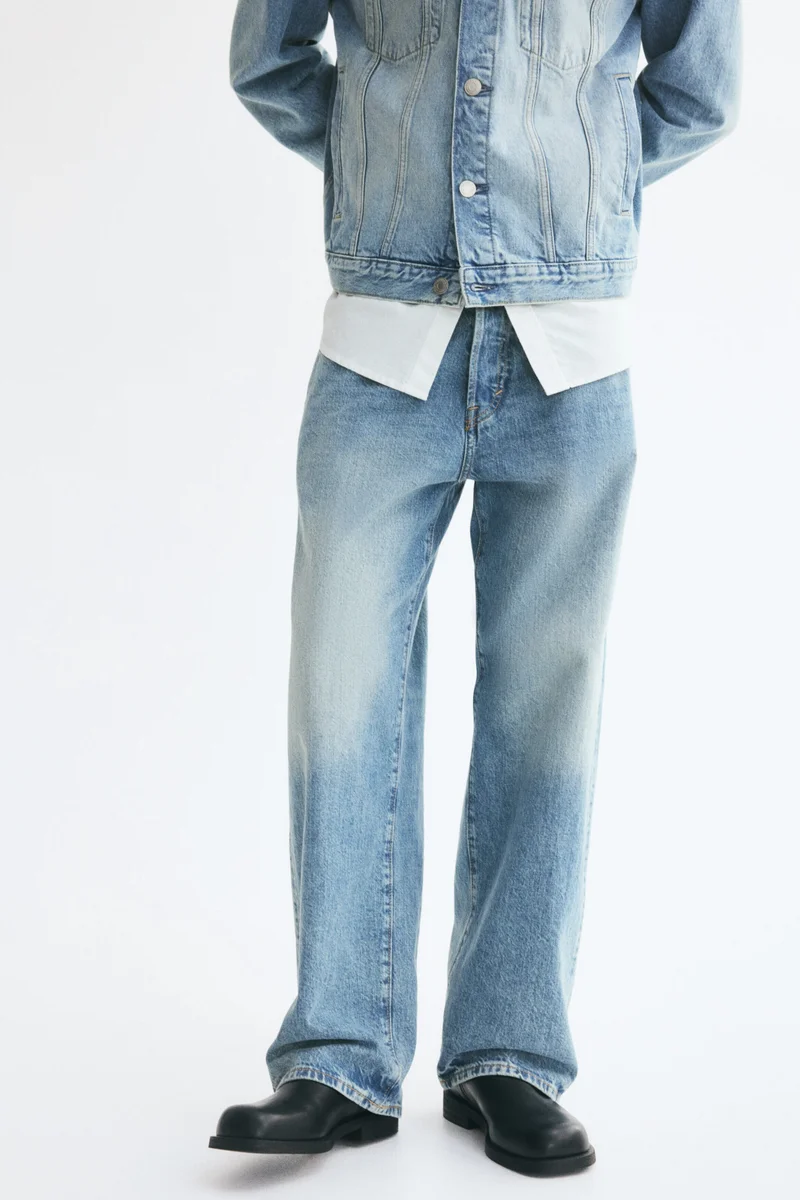 H&M  Loose Jeans for Men | Best Price UAE