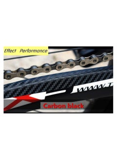 SYOSI 1Sheet Bicycle Chainstay Stickers, Black, Chainstay Frame Protector scratch-resistant sticker Bike Protective Tape Guard for Road Bike  - Image 3