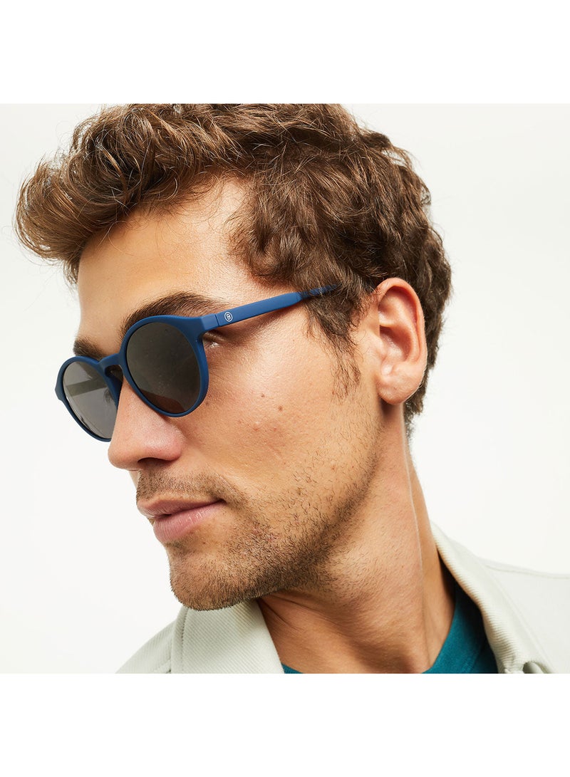BARNER Le Marais Navy Blue Sun - Unisex  Round Sunglasses - Image 2