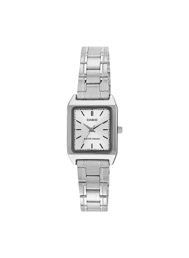كاسيو Women's Stainless Steel Analog Watch LTP-V007D-7EUDF - 22 mm