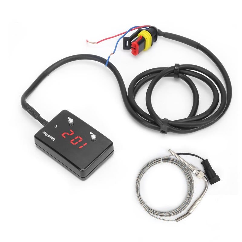 CNSPEED Exhaust Gas Temp Gauge With Adjustable Warning Level - Electric EGT Meter For Towing Vehicles - Image 5