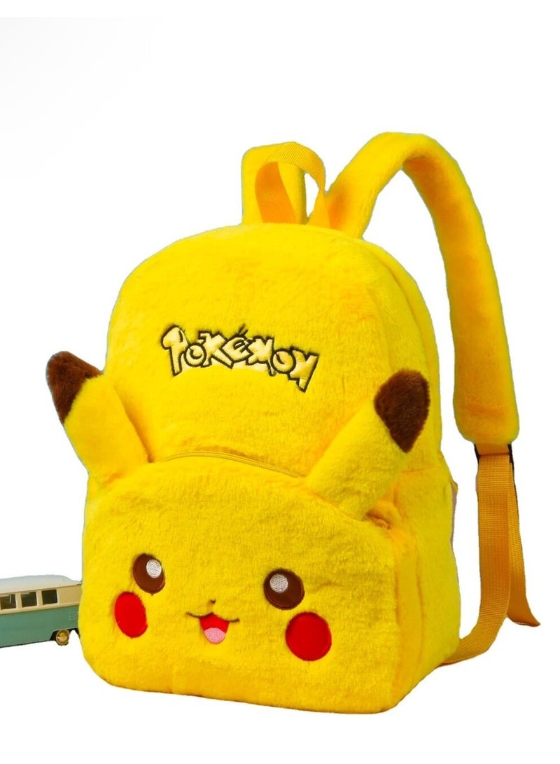 بوكيمون حقيبة ظهر بوكيمون القطيفة - 38 × 32 سم - Image 1