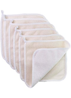 PPHAO BASIC Soft Weave Washcloth for Face  Face Washcloths  Exfoliating Washcloths for Dead Skin  Exfoliating Towel Pack  Bulk  Washcloths Scrubber for Body and Face  Towel  6 Pack 