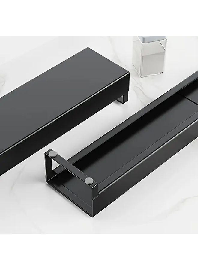 Black Adjustable Metal Gas Stove Rack Heat Resistant Range Vent Guard Oil Catcher - Image 5