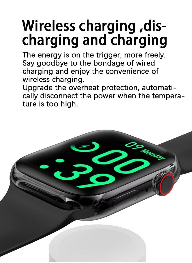 GULFLINK - Smart Watch for Android and iOS Phones Compatible with Apple iPhone and Samsung White - Image 1