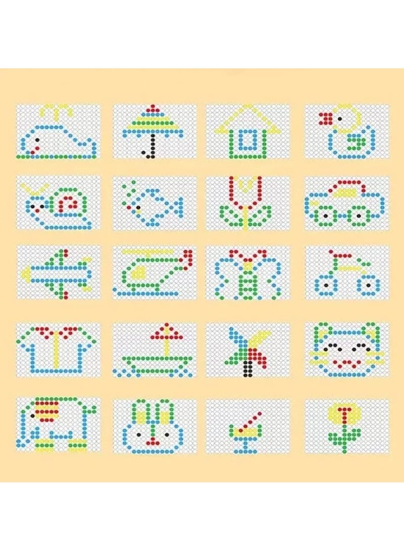 Huitich Duck-Themed Magnetic Drawing Board with Beads  - Image 2