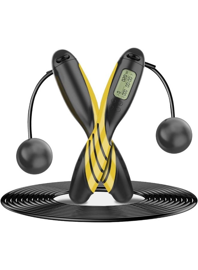 VAV Jump Rope, Ropeless jump rope, Jump rope counter, Weighted jump rope, Cordless jump rope, speed jump rope, Jump rope for kids, Adult, ropeless jump rope, jump rope for fitness, crossfit jump rope - Image 1