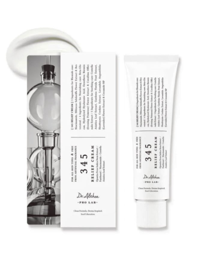 Dr.althea - Dr.Althea 345 Relief Cream, Daily Face Moisturizer, Blemish Relief Care, Soothing Recovery & Moisture with Niacinamide, Panthenol, Korean Vegan Skincare for All Skin Types 50ml. - Image 1