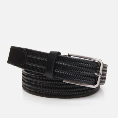 Hotiç 06KEH290530A100 Leather Black Men's Belt