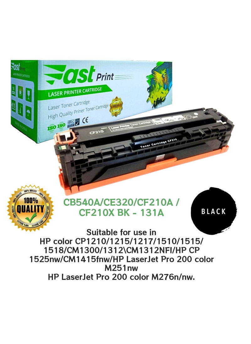 Fast Print - Compatible Toner 131A Black - CF210A - Image 1