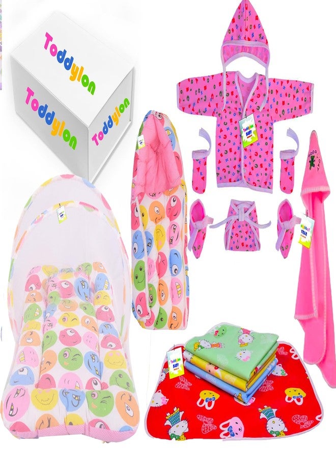 Toddylon Newborn Baby Essentials Kit 12 Items Combo Set - Image 3