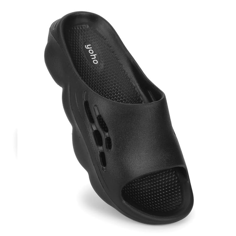 YOHO Dolphy EVA Sliders For Men | Trending design | Anti-slip sole | Sweat free | Super flexible | Ergonomic and cushioned footbed - Image 1