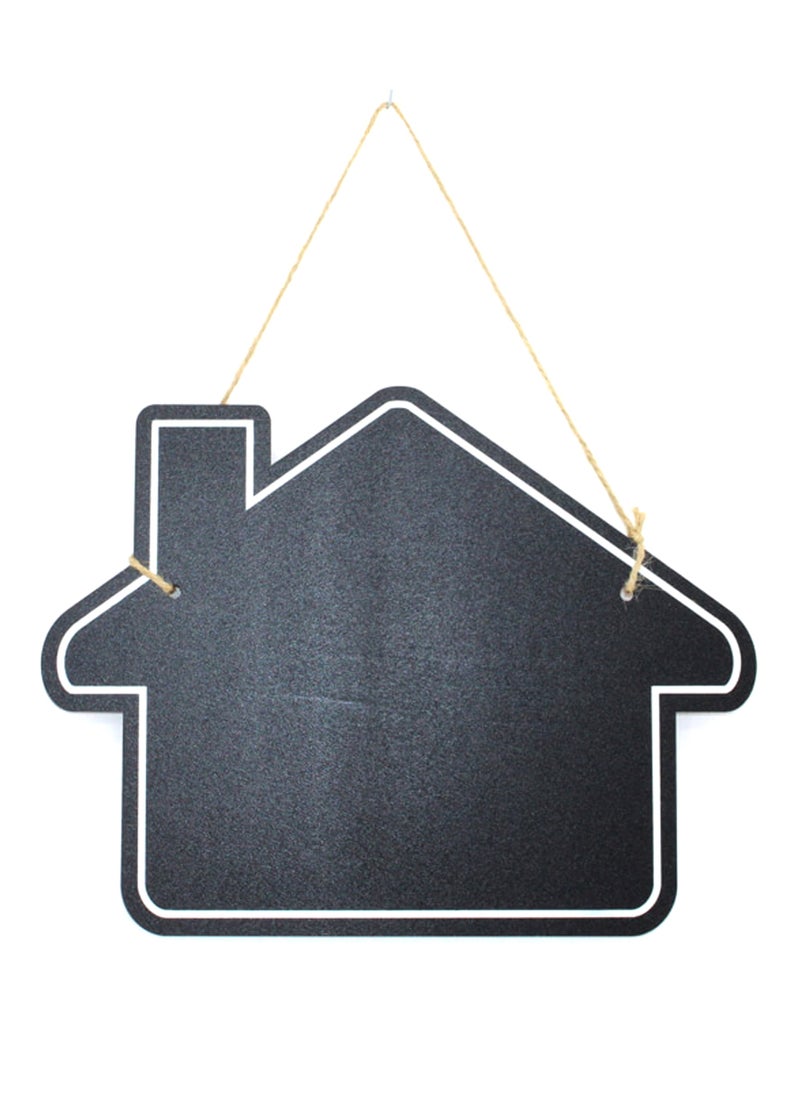 PARTY FUN Wall Hanging Cardboard Blackboard 26x20CM  - Image 1