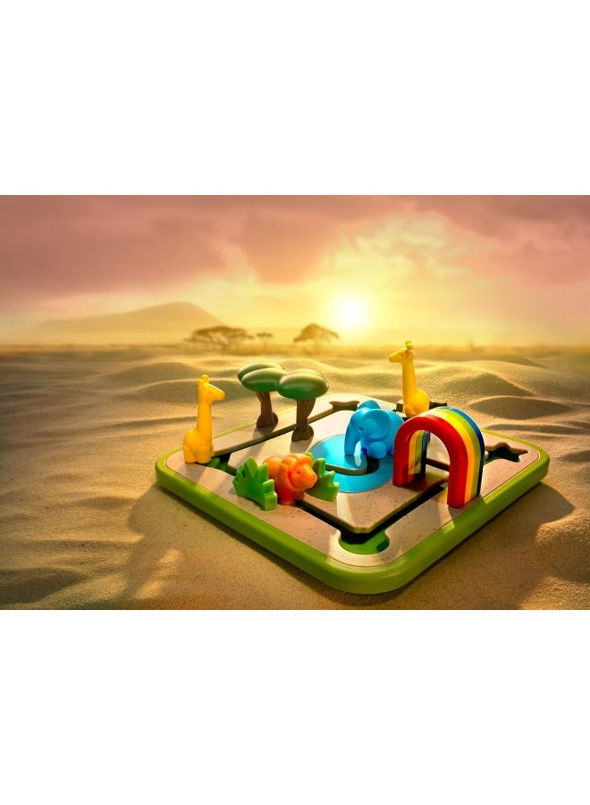 SmartGames Safari Park Jr. Preschool Puzzle Game with 60 Challenges for Ages 3 and Up - Image 5