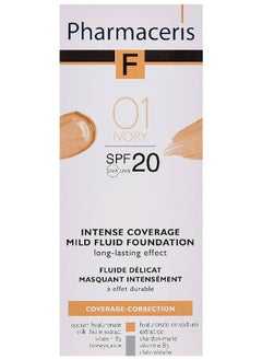 Pharmaceris Intense Coverage Mild Fluid Foundation  - Image 2