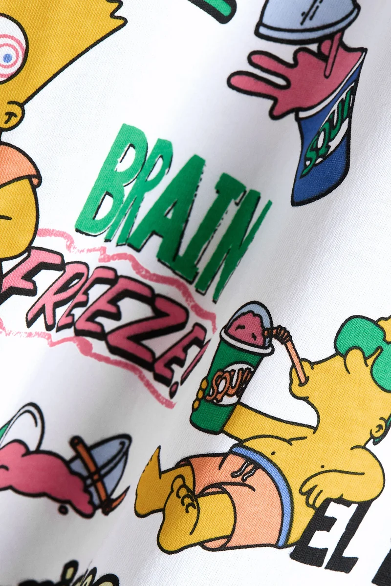 H&M Print-motif cotton T-shirt