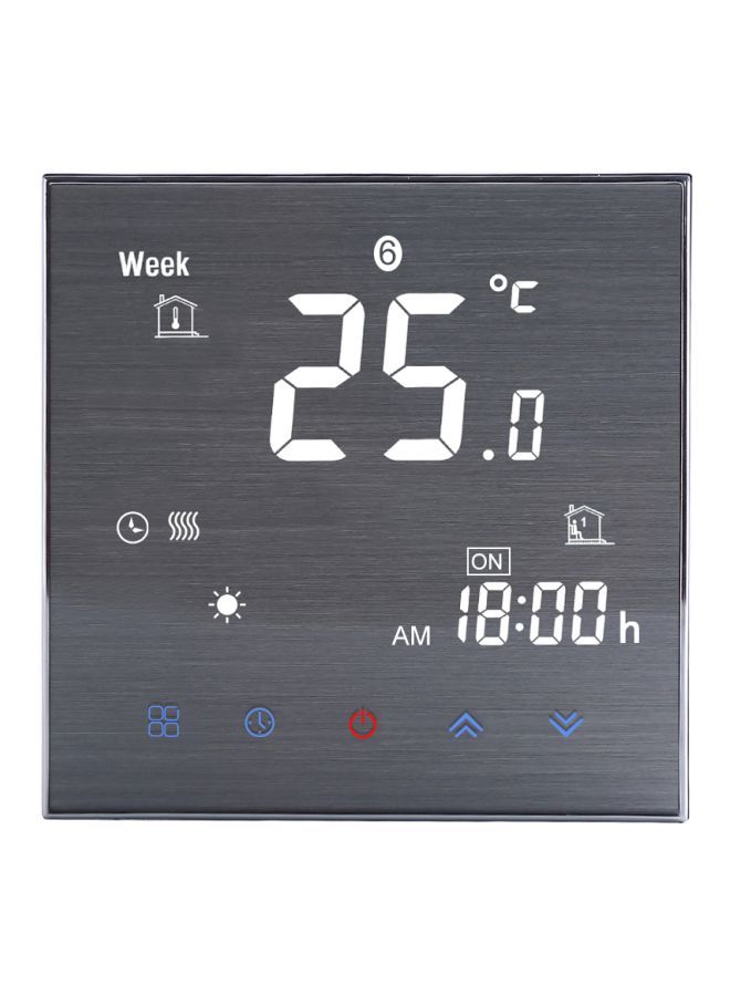 NIBEMINENT LCD Display Touch Screen Temperature Controller White/Grey 86x86x13.3millimeter - Image 1