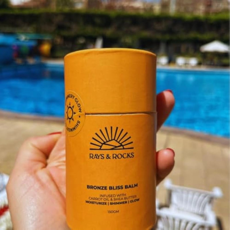 Rays & Rocks Bronzing Shimmer Balm with Moisturising Formula, 150g - Image 2