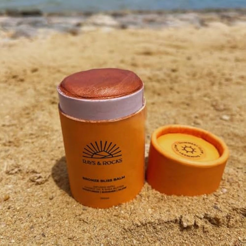 Rays & Rocks Bronzing Shimmer Balm with Moisturising Formula, 150g - Image 5