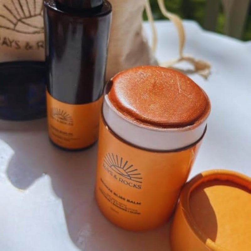 Rays & Rocks Bronzing Shimmer Balm with Moisturising Formula, 150g - Image 4