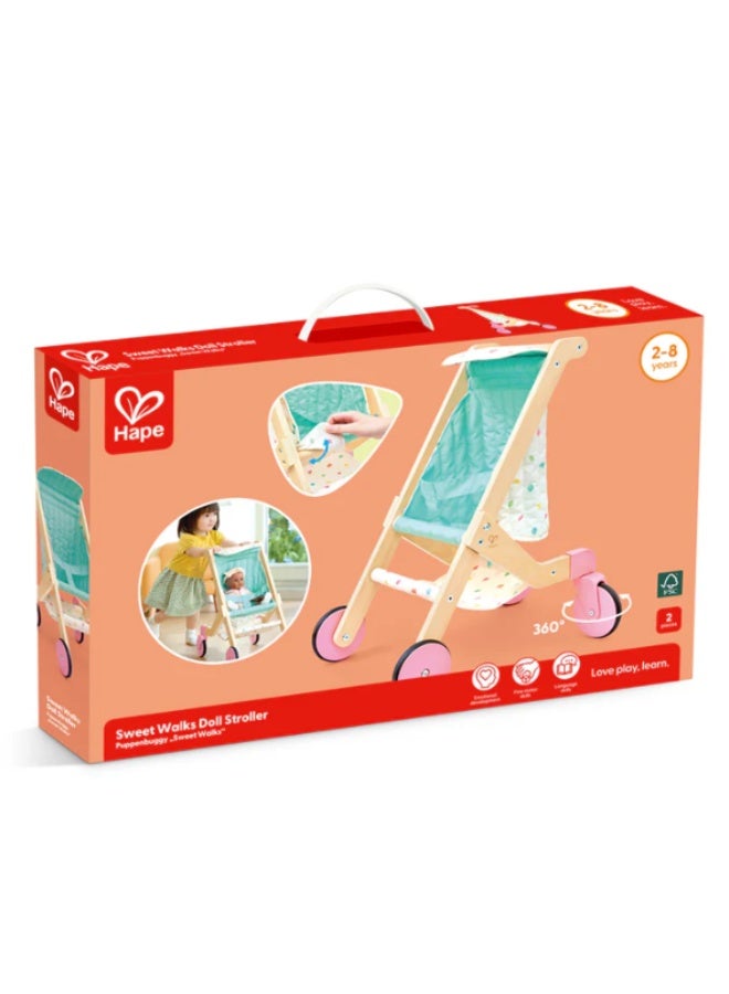 Hape Sweet Walks Doll Stroller - Image 2
