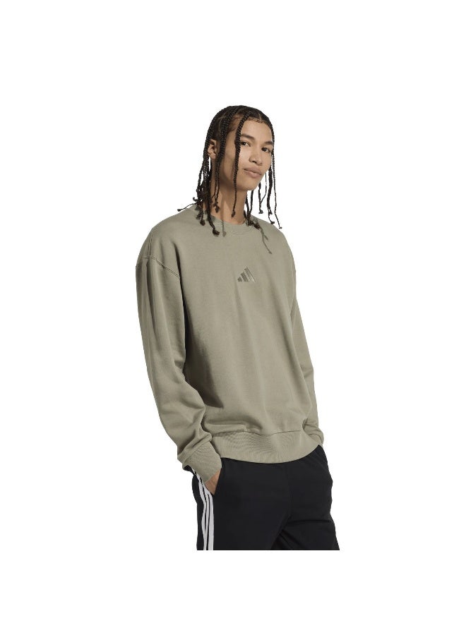 Adidas M A SZN FT CRW Green Training For Men XS - Image 4