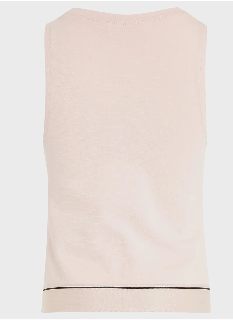 Calvin Klein Jeans Kids Logo Tape Top