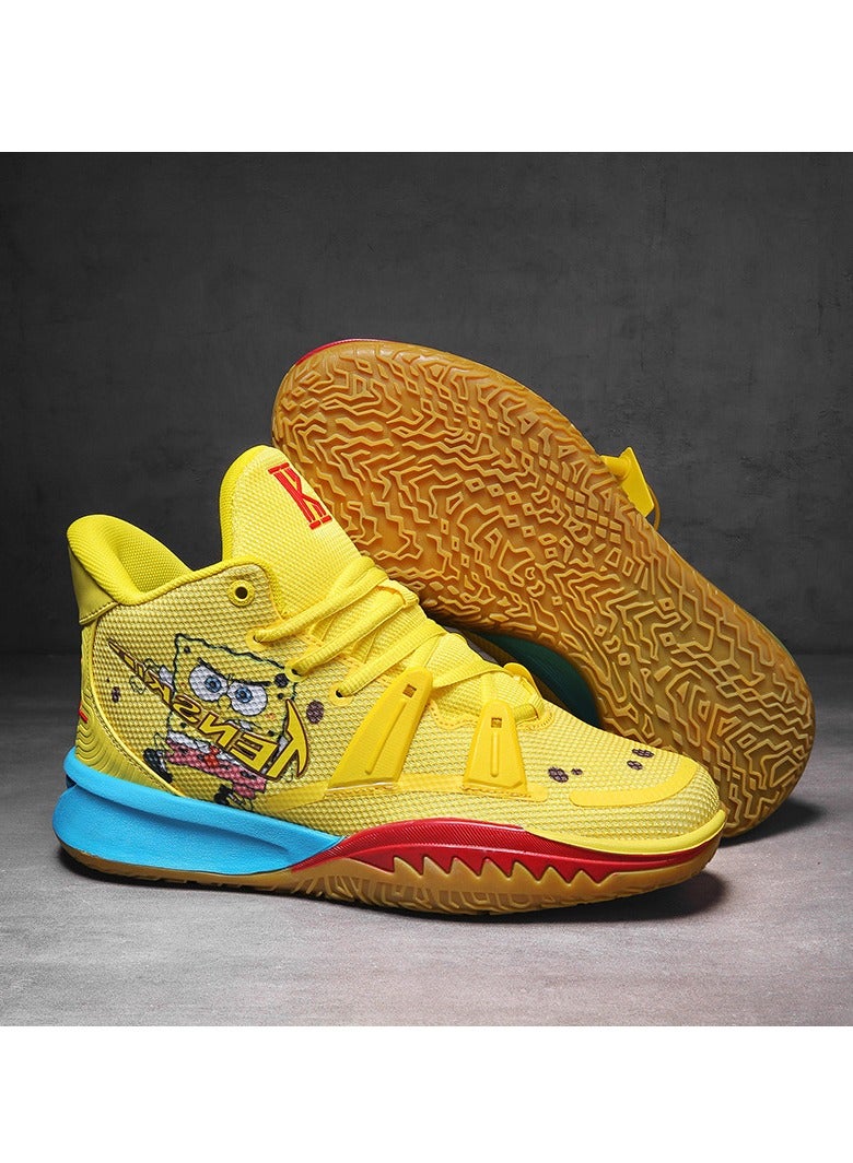 Men's New Sports Shoes - Breathable Fashion Shoes, Shock Absorbing Durable Rubber Sole - Image 3