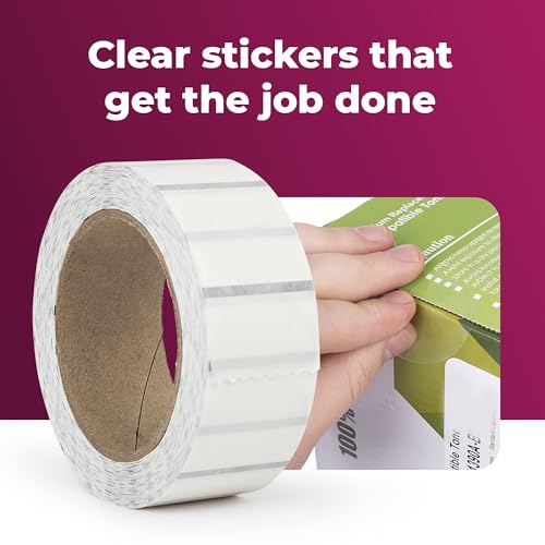 NextDayLabels Clear Circle Stickers - 1,000 Count 1.5" Round Sealing Labels on Roll - Clear Wafer Stickers for Packaging, Mailing, Retail, Crafts, and Envelopes - Made in USA - Image 4