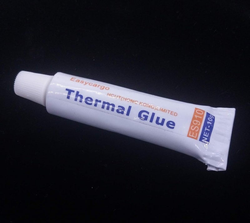 Easycargo Thermal Glue, High Performance Silicone Thermal Conductive Adhesive Glue, Cooler Epoxy Compound for Heatsink GPU VRM VRAM LED IC Chips MOSFET BJT Transistor 3D Printer PCB Tec1-12706 - Image 2