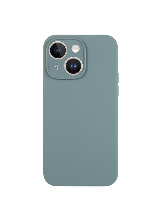 S-TOP Case For iPhone 14 Pure Color Liquid Silicone Fine Pore Phone Case - Image 1