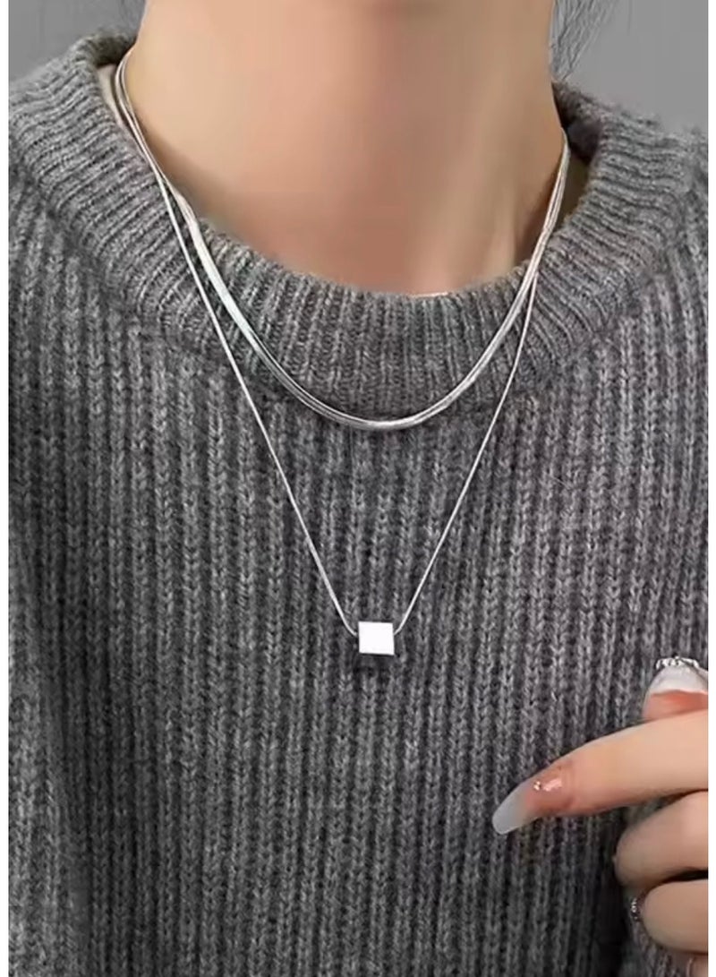 Elegance Trendy & High Quality Stainless Steel Necklace For Women - Image 3